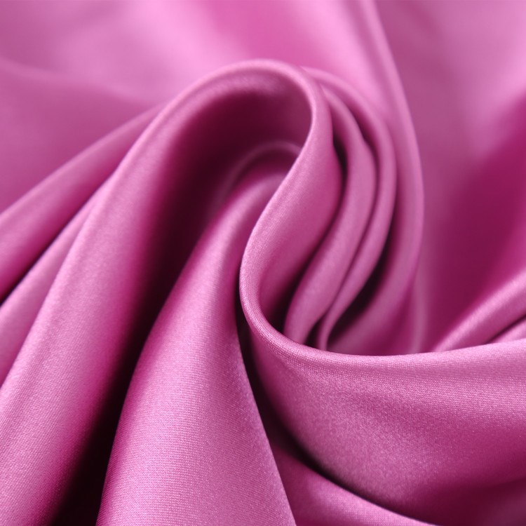 75*150d有光加厚弹力色丁 礼服睡衣童装面料 弹力色丁布
