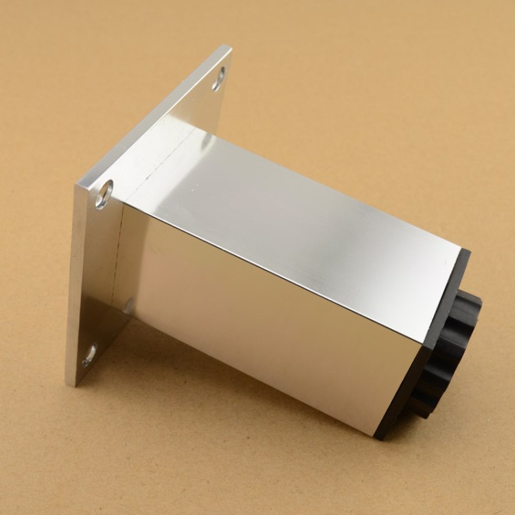 四方形42mm宽橱柜腿太空铝合金可调节浴室柜脚家具脚厂家直销现货