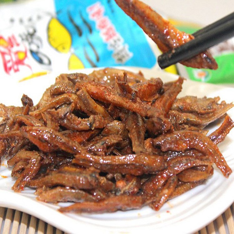 【db30g3】靖港古镇12g*爱鱼e族野山椒鱼仔 一站式零食批发采购
