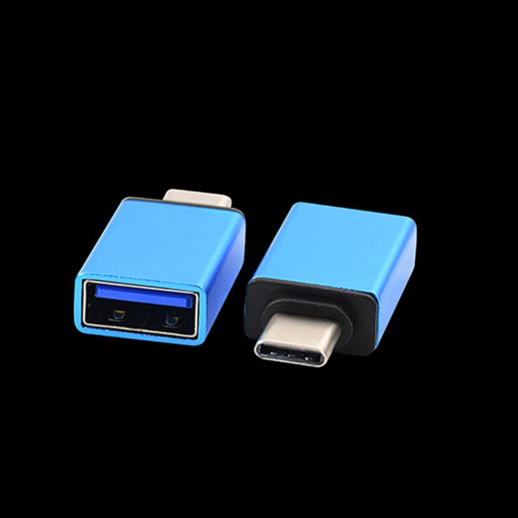 手机u盘连接线otg转接头华为p9荣耀小米usb与和typec接口转换器头