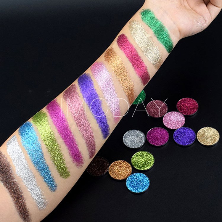 单独纸盒装 diy单色金葱粉亮片眼影 珠光幻彩闪光粉眼影 厂家现货