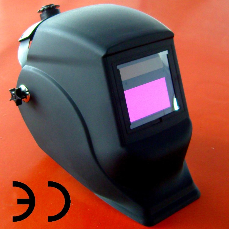 太阳能自动变光电焊面罩 自动变黑电焊帽电焊头盔批发零售包邮
