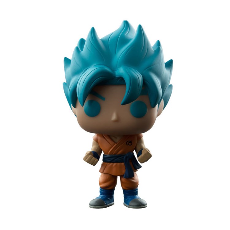 funko pop 七龍珠z藍髮孫悟空手辦超級賽亞人q版公仔模型批發121