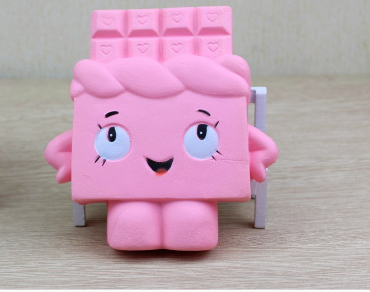 外贸squishy仿真pu慢回弹巧克力 减压玩具 捏捏乐发泄摆件