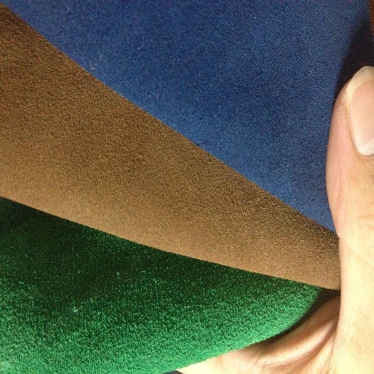 【服装反绒】牛二层反绒皮 鞋子,箱包材料 牛二层 染透 9元一英尺 1.