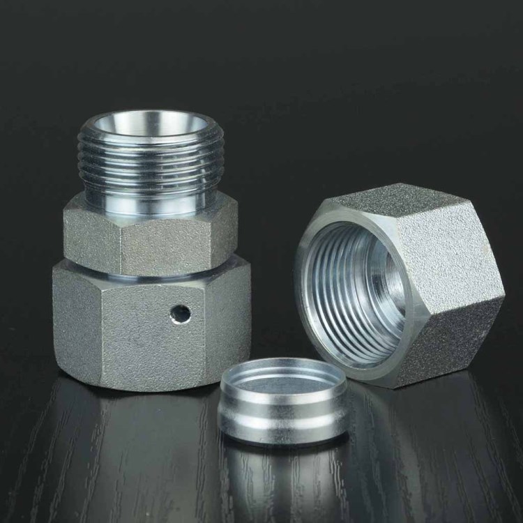 湖南长沙 伊顿卡套式内外螺纹转换接头 伊顿公制din卡套接头