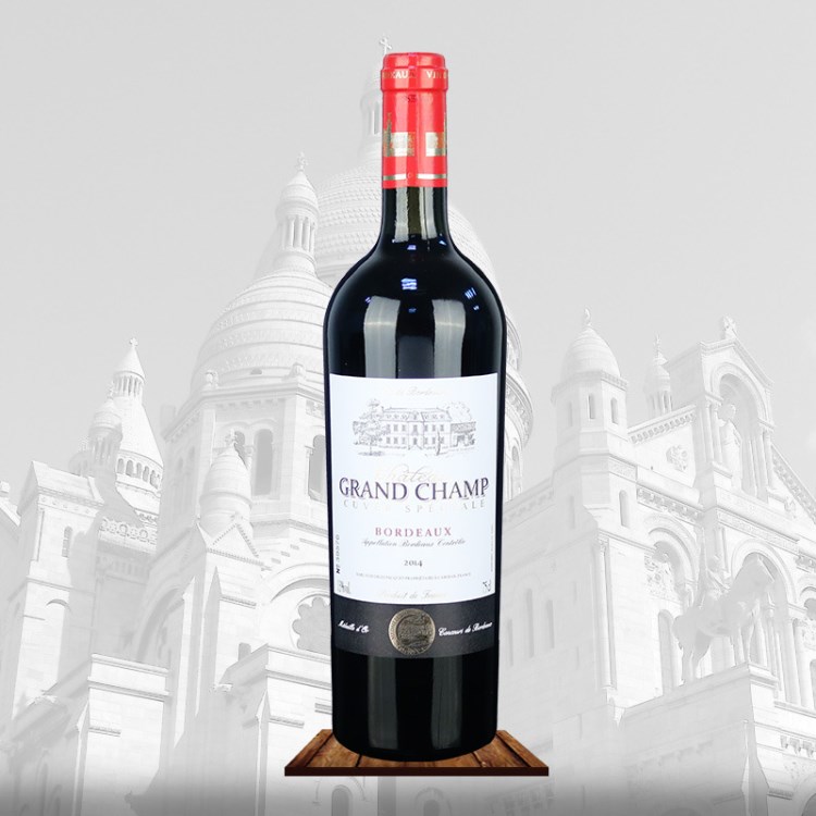 厂家批发红酒 法国原瓶进口重型瓶波尔多酒庄干红葡萄酒包邮
