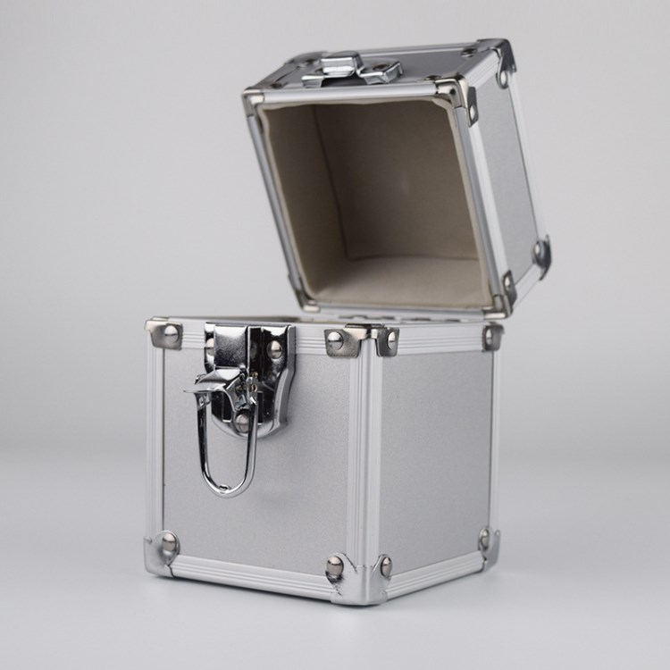 【铝合金箱子】定制铝合金首饰项链粉锤盒子手表戒指盒子玩具五金金属