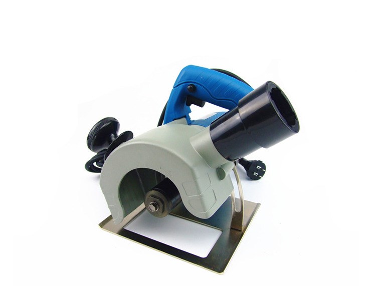 东成双刀多片开槽机无尘一次成型墙壁混凝土线槽切割机z1r-ff-110