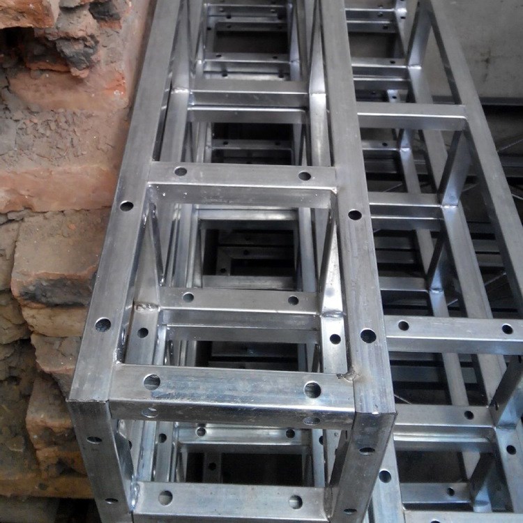 【厂家直销】大量镀锌管方管桁架 镀锌桁架( 固定型)展示架