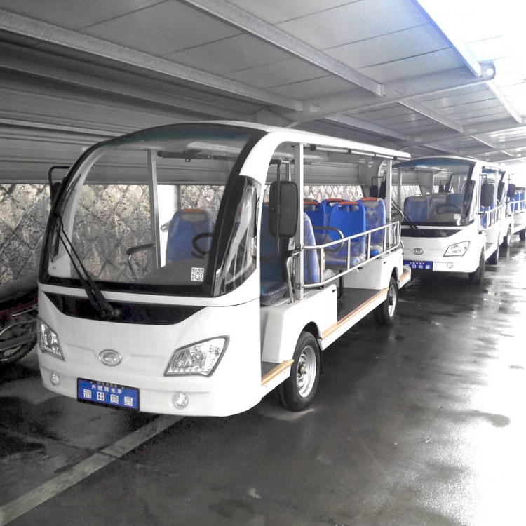 【景区专用观光车】福田奥星 燃油观光车 专用景区游览车 动力台