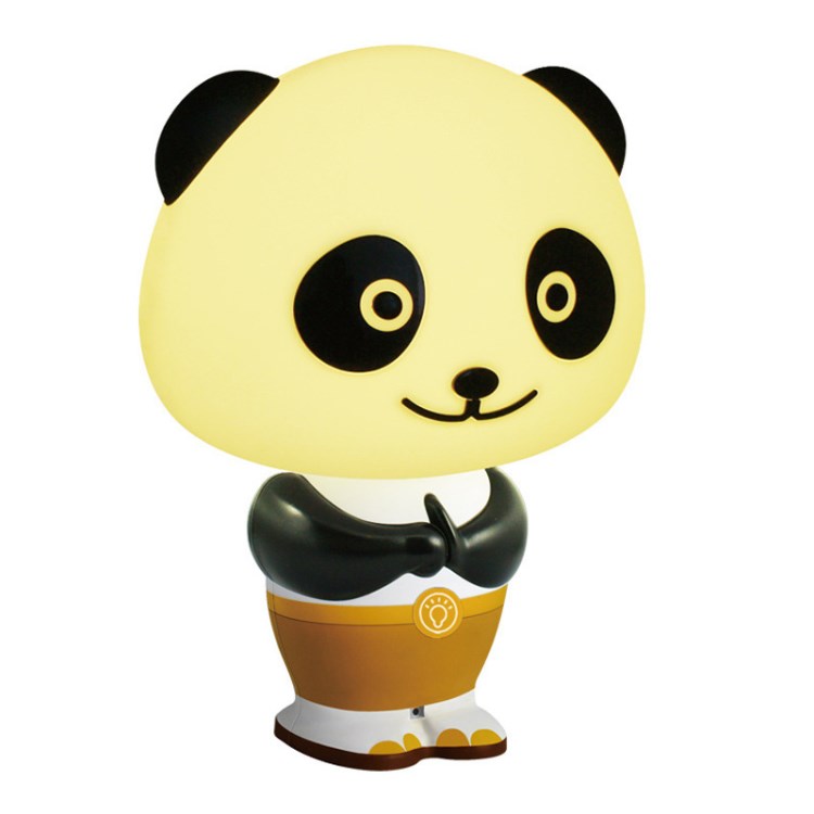 熊猫阿宝智能台灯led声控灯时尚创意对话台灯儿童礼品灯床头灯