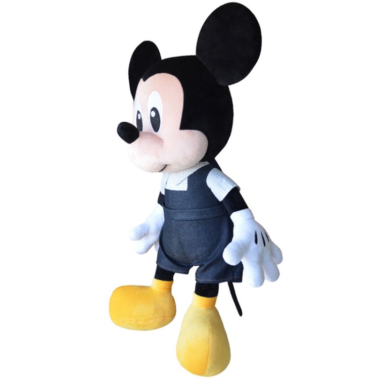 正品牛仔米老鼠套装毛绒玩具 婚庆压床公仔玩偶女生礼物