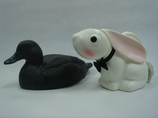 厂家直销2000ml创意兔子花洒 pe卡通塑料园林水壶 可加工定做