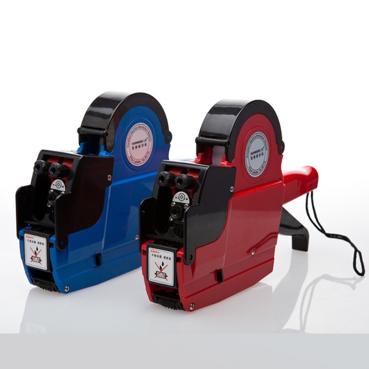 三木98174标价机 双排标价器 10位打价机 红蓝双色可选