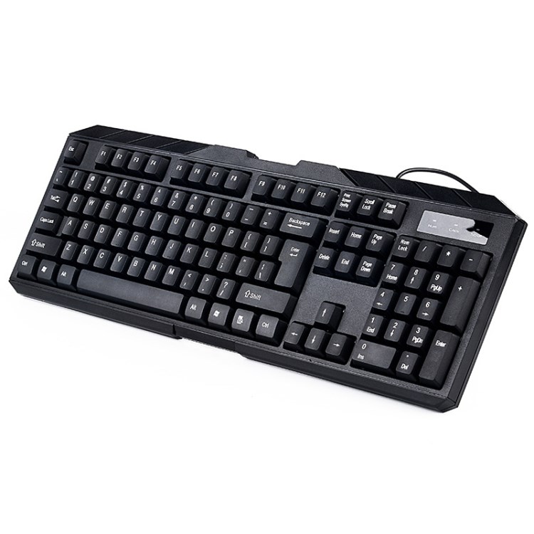 联戴想尔笔记本有线键盘办公室用usb接口台式电脑笔记本通用kb101