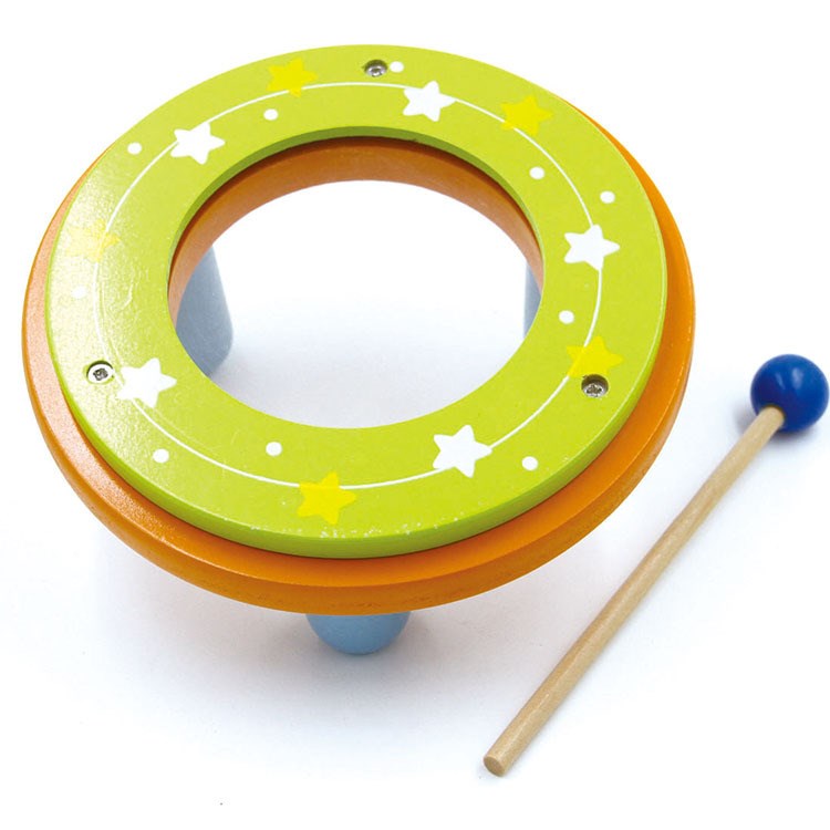 益智 奥尔夫专业 打击类乐器 敲鼓 铃鼓 玩具 儿童科教乐器