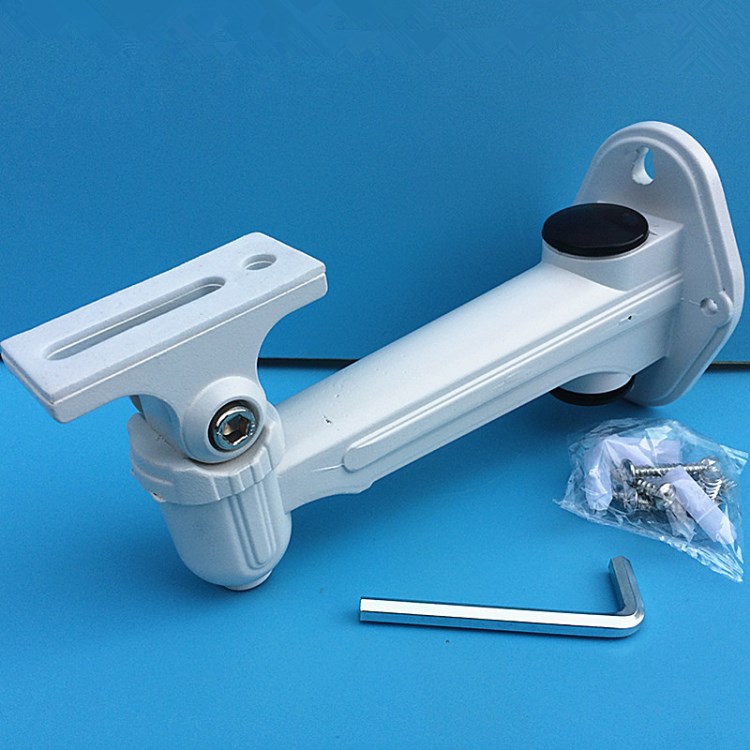 海康威视高清网络摄像机支架1212zj 监控摄像头壁装支架铝合金