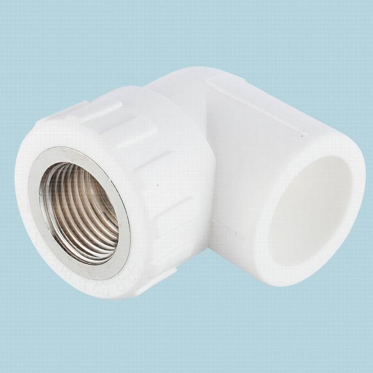 兴华管业 厂家直销ppr内牙弯头 ppr管件弯头批发 ppr内丝弯头