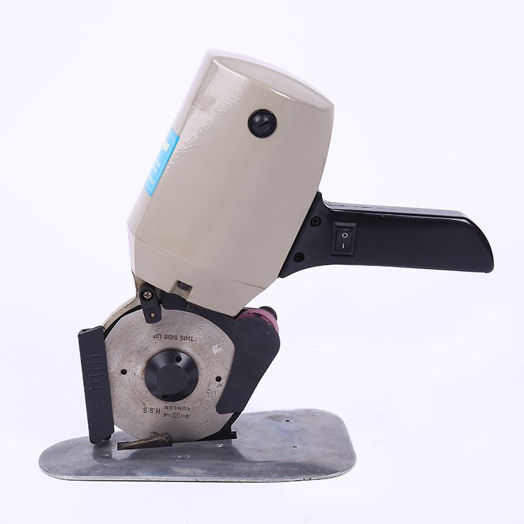 新款圆刀裁剪机 手提式电动裁布机 电动裁剪刀 皮革纸张切布机