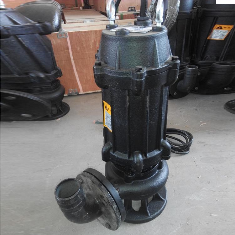qw潜污泵 无堵塞固定式潜水排污泵 100wq70-7-3kw