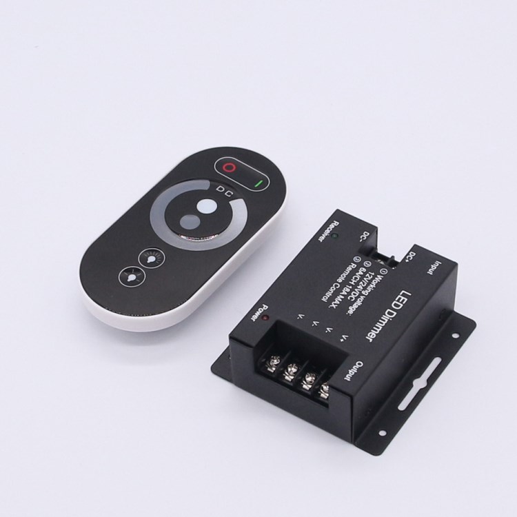 led触摸调光器单色灯条恒压rf触摸铁壳智能照明灯光灯具控制器批