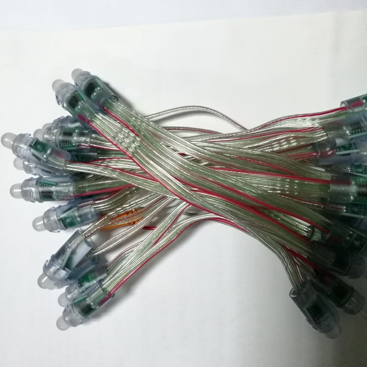 【全彩led焊线机】热销led灌胶外露灯 机器灌胶焊线 5v 12mm1903 ic