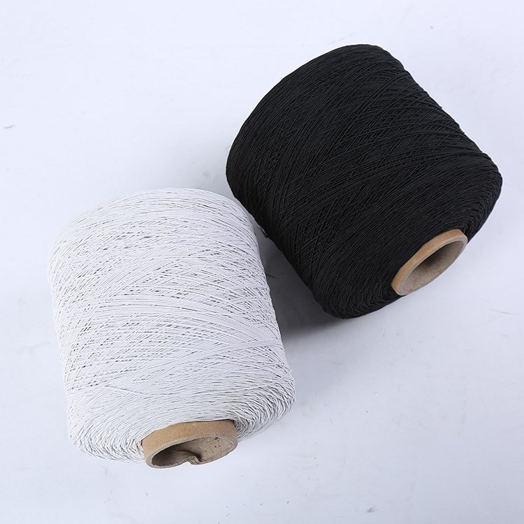 黑色 白色 包根 进口乳胶丝 进口弹力包芯乳胶丝橡筋线圆松紧线