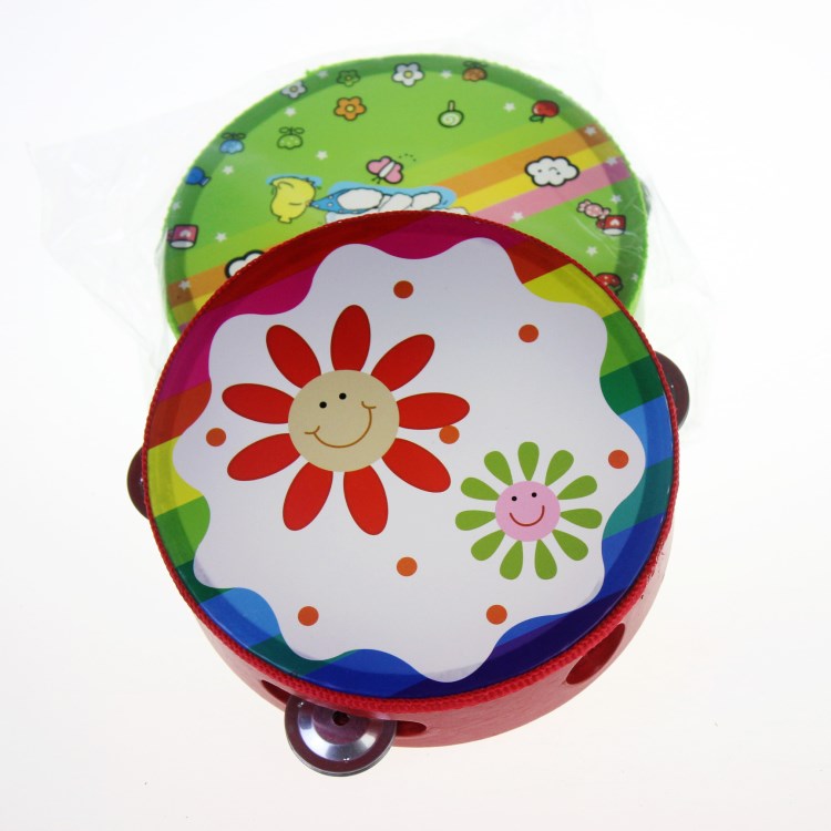 【婴幼儿玩具】批发摇铃花铃鼓 宝宝益智玩具 婴幼儿