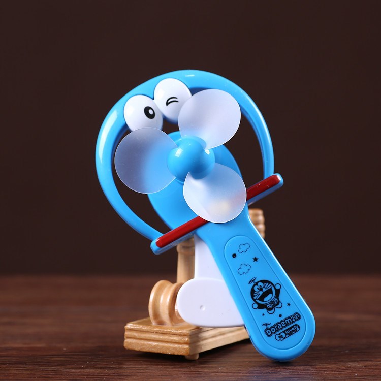 六一儿童节礼物 夏季可爱卡通手摇迷你风扇 安全环保 儿童玩具