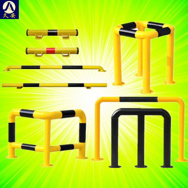 钢管挡车器 车轮定位器u型挡车杆车位分隔器定制防撞隔离护栏厂家