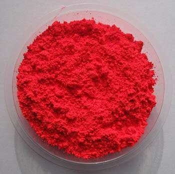 红色 高耐溶剂高耐迁移荧光颜料 用于涂料色浆皮革油漆油墨纸张