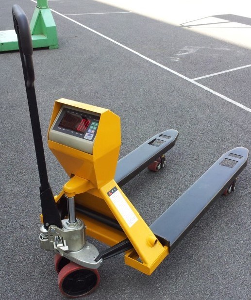 3000kg防爆电子叉车秤 液压叉车磅秤 移动式叉车电子秤 电子地磅