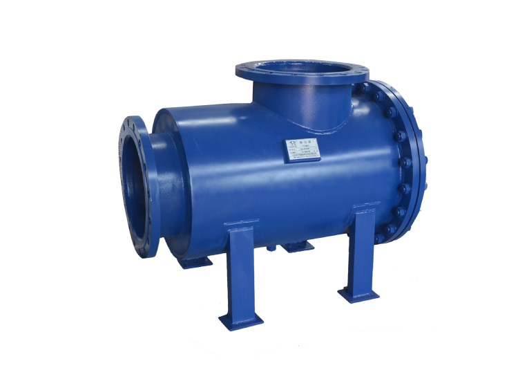 卧式直通除污器 反冲式除污器 直通除污器 污水处理设备