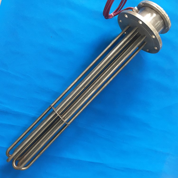 【电加热管】防爆法兰电加热管 单头干烧液体加热管 电加热防爆油箱电