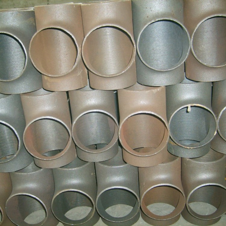 电力石化石油三通管件 a234 wpb三通冲压碳钢弯管工厂防腐管件