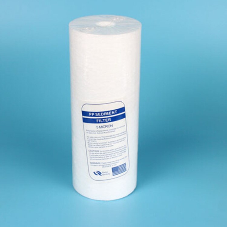 批发工业水处理用pp棉滤芯10寸大胖pp棉滤芯通用大流量滤芯熔喷