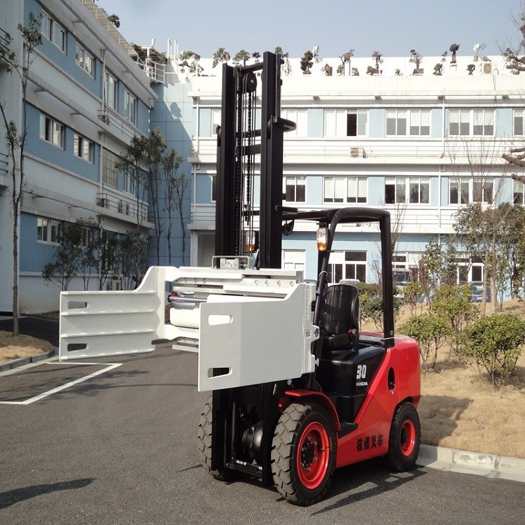 【衢州二手夹抱叉车】真实报价_二手合力3吨软夹抱叉车_海量车源