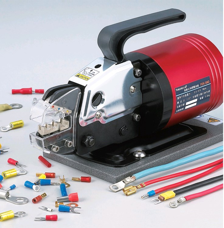 气动式端子压接机自动端子机冷压端子机自动压线机散装端子机厂家