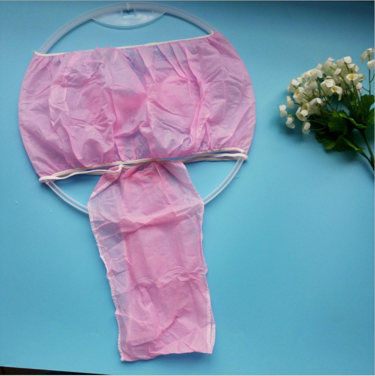 一次性文胸 黑色无纺布文胸 挂肩抹胸 旅游 酒店 美容院专用