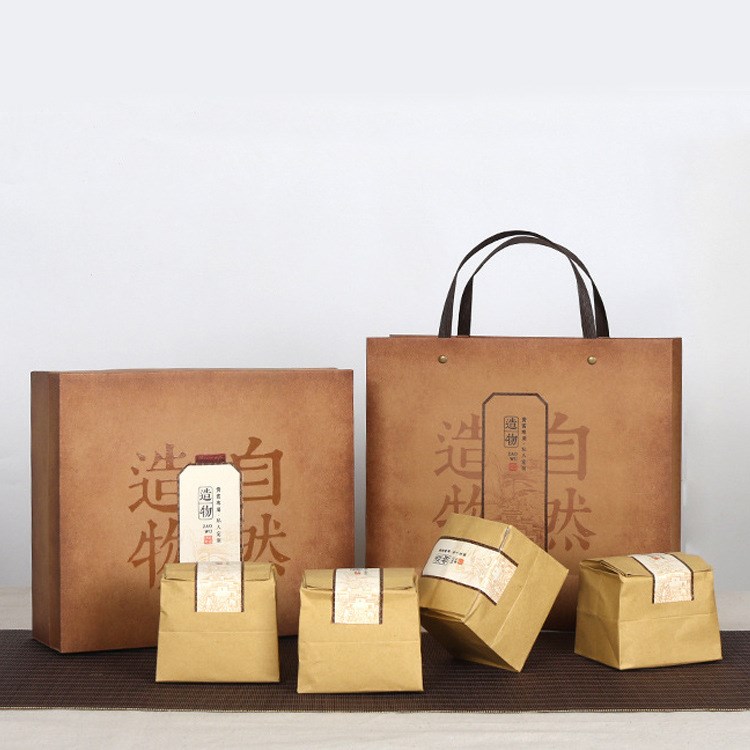 复古茶叶包装盒绿茶一斤装创意铁观音礼品盒红茶包装空盒批发包邮