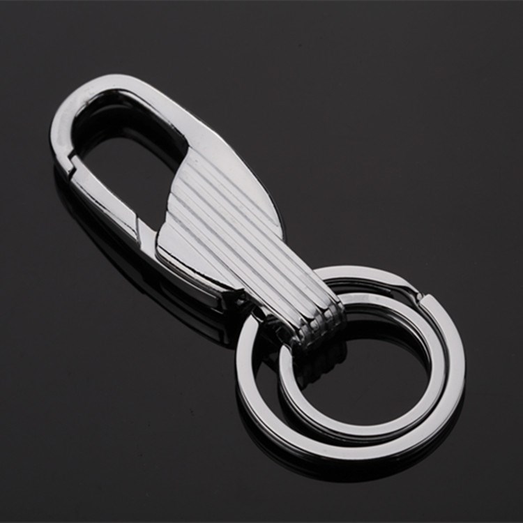 腰挂式钥匙扣 男女高档创意金属汽车钥匙扣挂饰吊牌小礼品