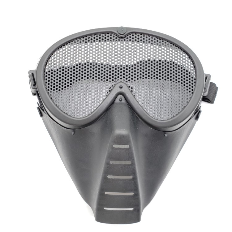 跨境户外运动护脸面具全脸钢丝面具苍蝇防护面罩护脸真人cs装备