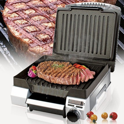 【烤肉机】eupa灿坤tsk-2614r2et牛排机商用家用煎烤牛扒器铁板烧烤肉