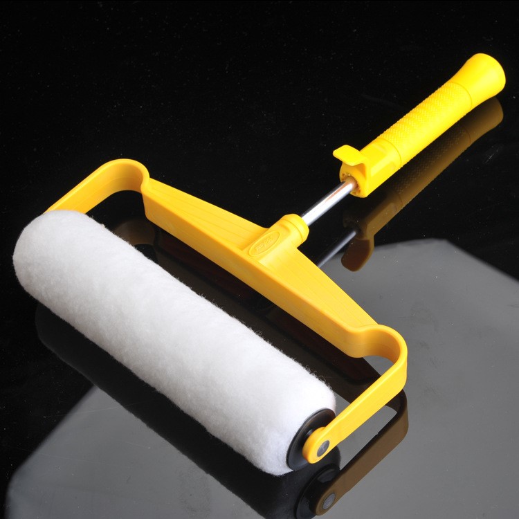 专业生产优质刷墙工具墙纸刷涂料装修施工双支架油漆滚筒刷子