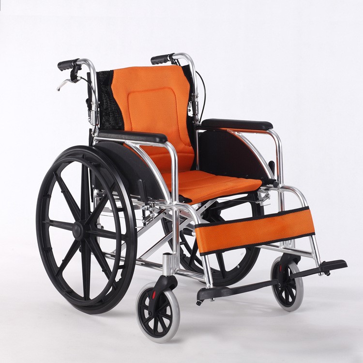 雅德轮椅 加厚铝合金老人折叠轻便手推车残疾人轮椅车便携代步车