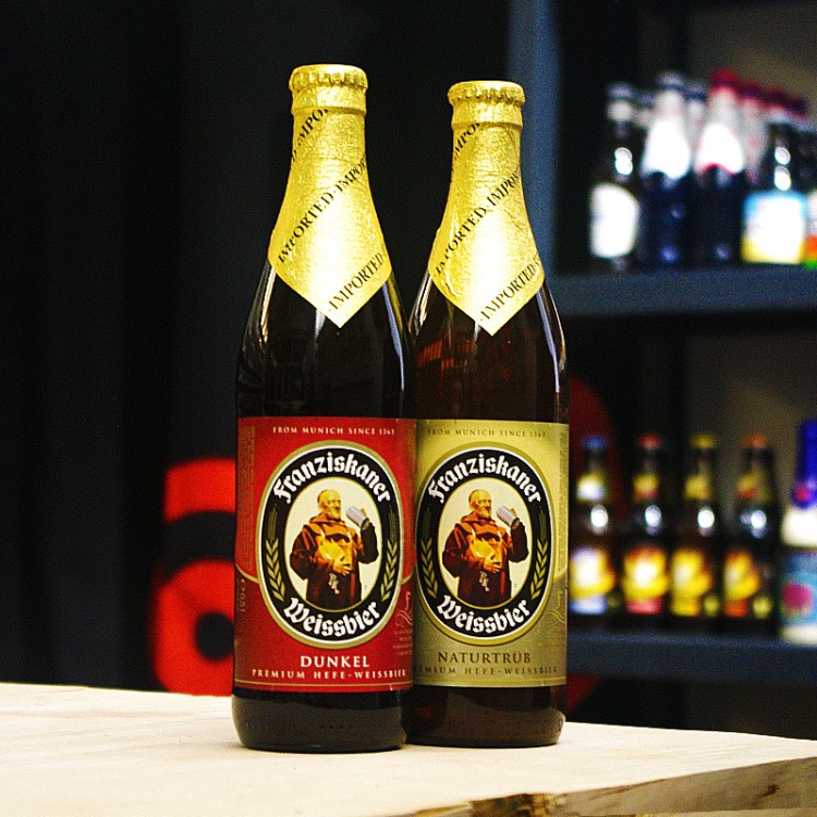 【青岛啤酒】教士小麦白啤黑啤酒 德国原瓶原装进口 20瓶整箱500ml