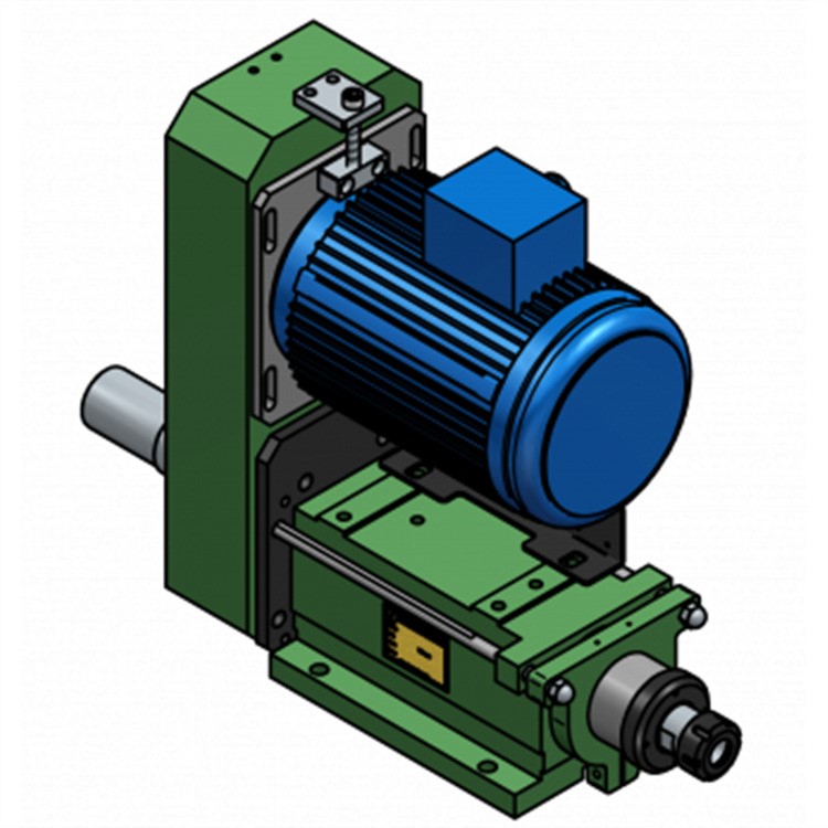 台湾翰坤攻牙主轴头st2n-85m 攻丝动力头 主轴头