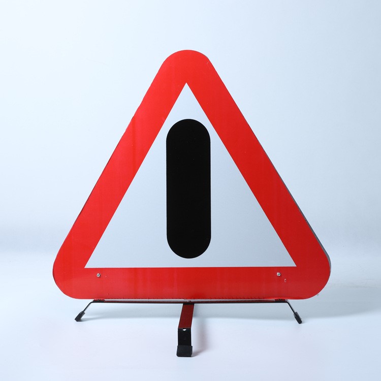 厂家批发汽车三角警示牌 车检牌 反光标志三角牌 安全警示汽车