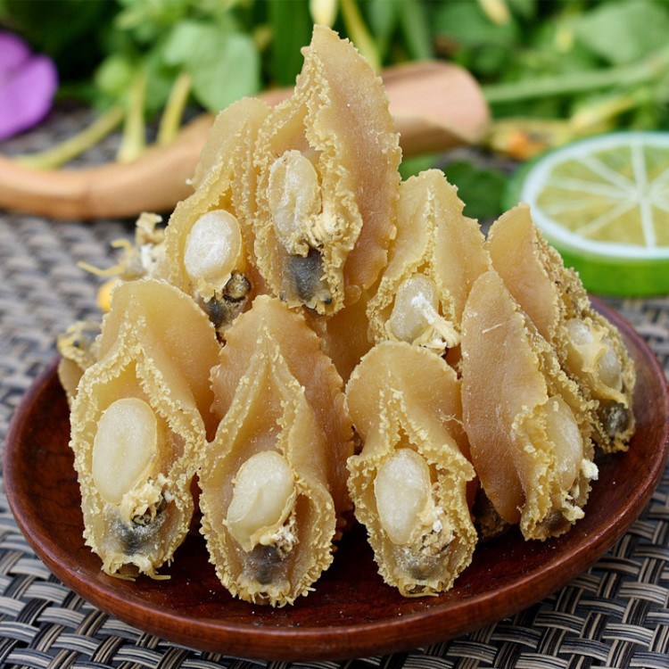 淡干海产 干鲍鱼500g 阿里巴巴批发50头左右大号鲍鱼干 特产干海